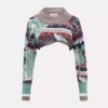 Broken Fair Isle Cropped Top