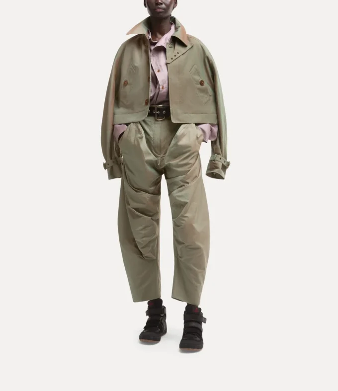Cut Off Graziano Trench Coat