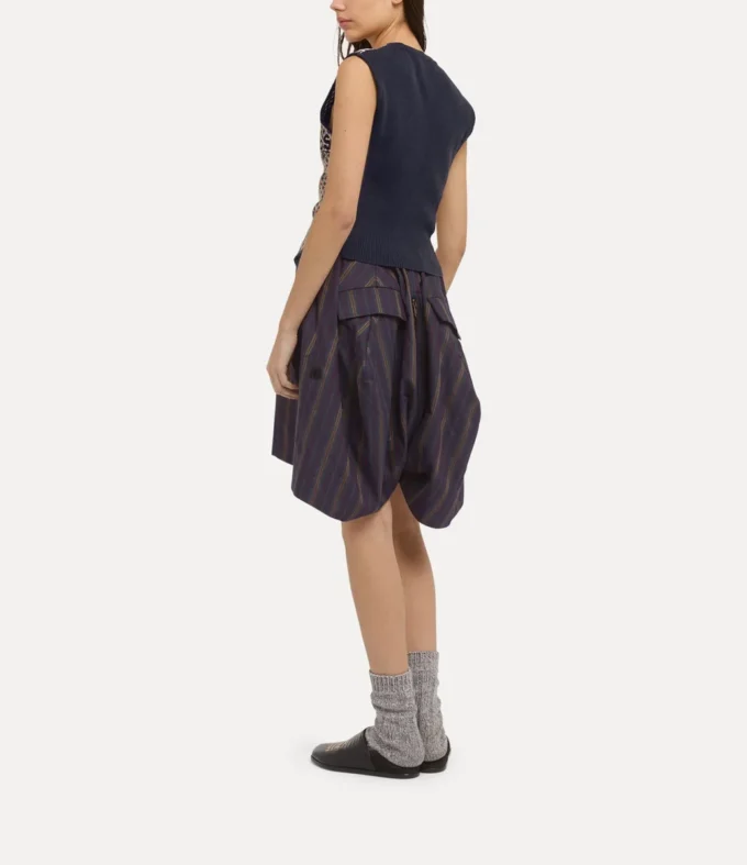 Distressed Tartan Vest