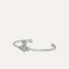 Grace Bas Relief Open Bangle