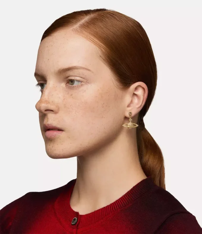 Mini Bas Relief Drop Earrings