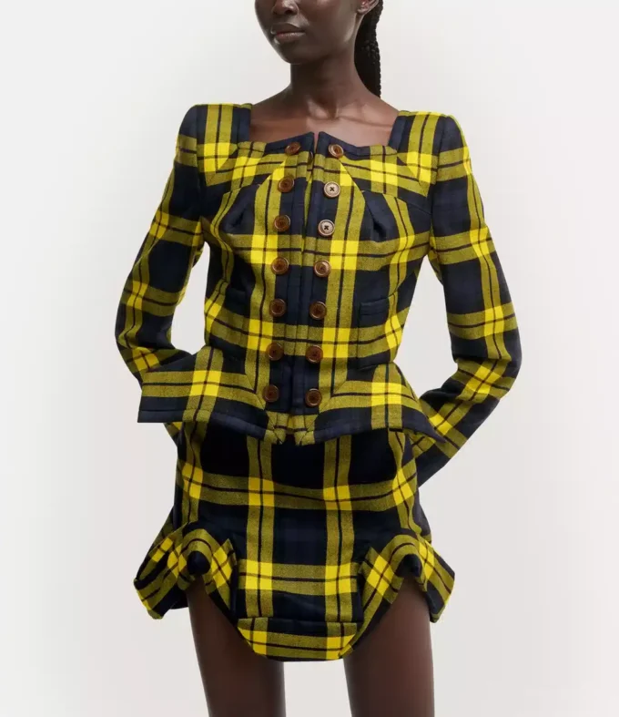 Mini Double Frame Skirt