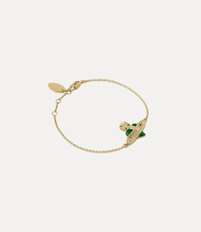 New Diamante Heart Bracelet
