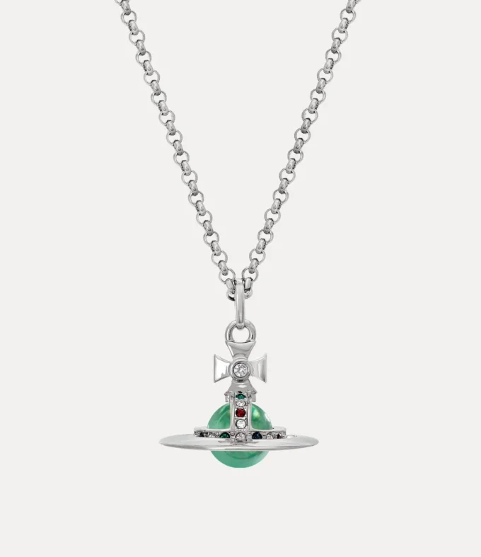 New Tiny Orb Pendant Necklace