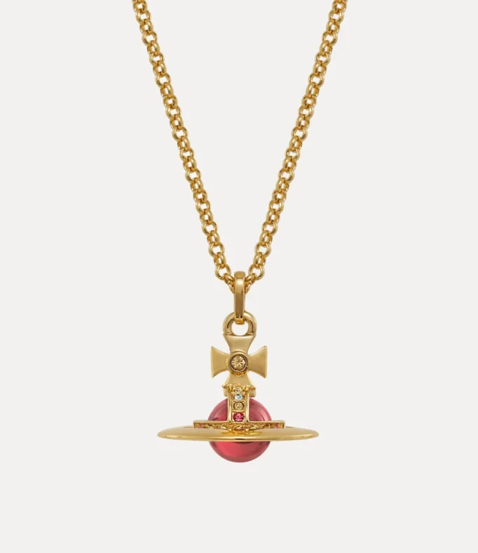 New Tiny Orb Pendant Necklace