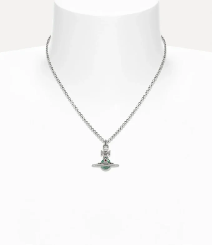 New Tiny Orb Pendant Necklace