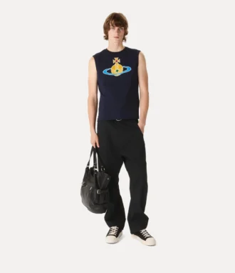 Oversized Orb Muscle Vest