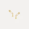 Safety Pin Earrings