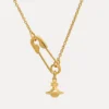 Safety Pin Pendant Necklace